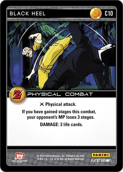 Image for Black Heel (Panini: Awakening) (C10) - Dragon Ball Z TCG