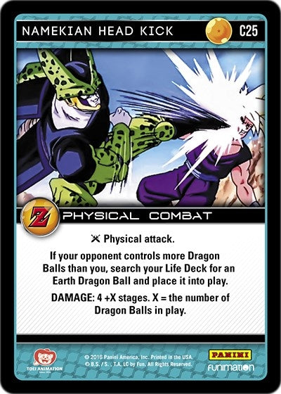 Image for Namekian Head Kick (Panini: Awakening) (C25) - Dragon Ball Z TCG