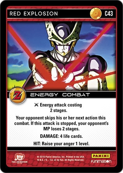 Image for Red Explosion (Panini: Awakening) (C43) - Dragon Ball Z TCG