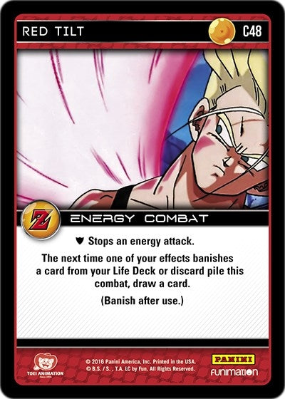 Image for Red Tilt (Panini: Awakening) (C48) - Dragon Ball Z TCG