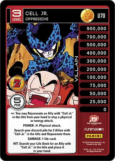 Image for Cell Jr. - Oppressive (Panini: Awakening) (U70) - Dragon Ball Z TCG