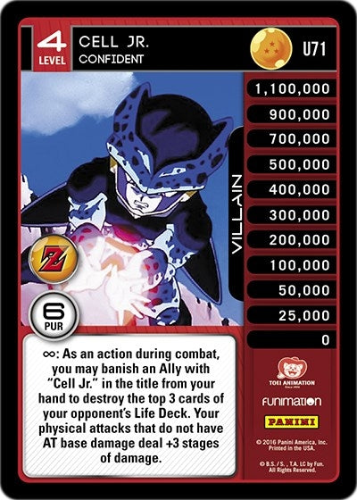 Image for Cell Jr. - Confident (Panini: Awakening) (U71) - Dragon Ball Z TCG