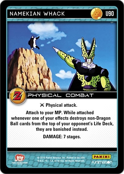 Image for Namekian Whack (Panini: Awakening) (U90) - Dragon Ball Z TCG