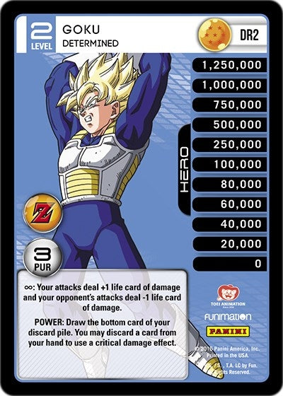 Image for Goku - Determined (Panini: Awakening) (DR2) - Dragon Ball Z TCG