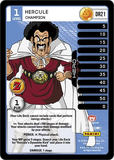 Image for Hercule - Champion (Panini: Awakening) (DR21) - Dragon Ball Z TCG
