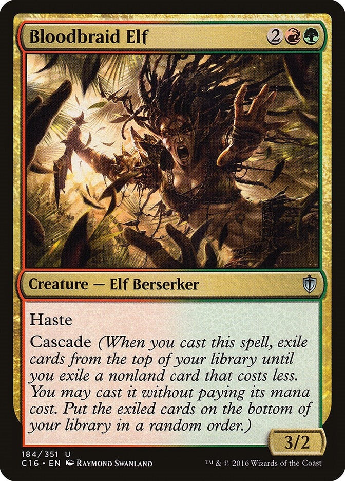Image for Bloodbraid Elf (Commander 2016) (184) - Magic: The Gathering
