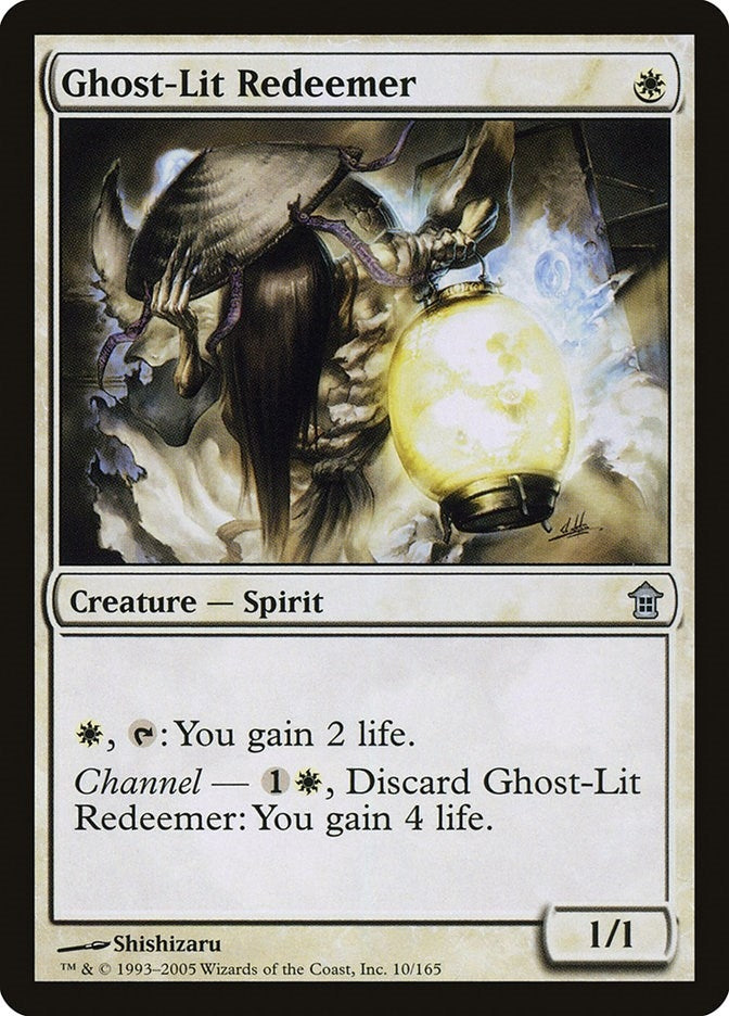 Image for Ghost-Lit Redeemer (Saviors of Kamigawa) (10) - Magic: The Gathering