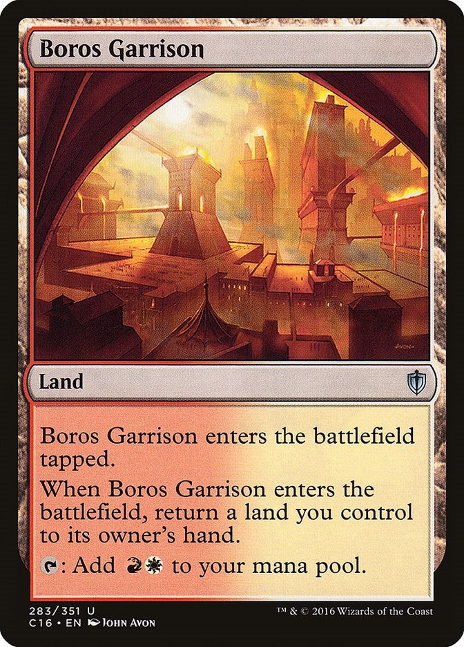 Image for Boros Garrison (Commander 2016) (283) - Magic: The Gathering