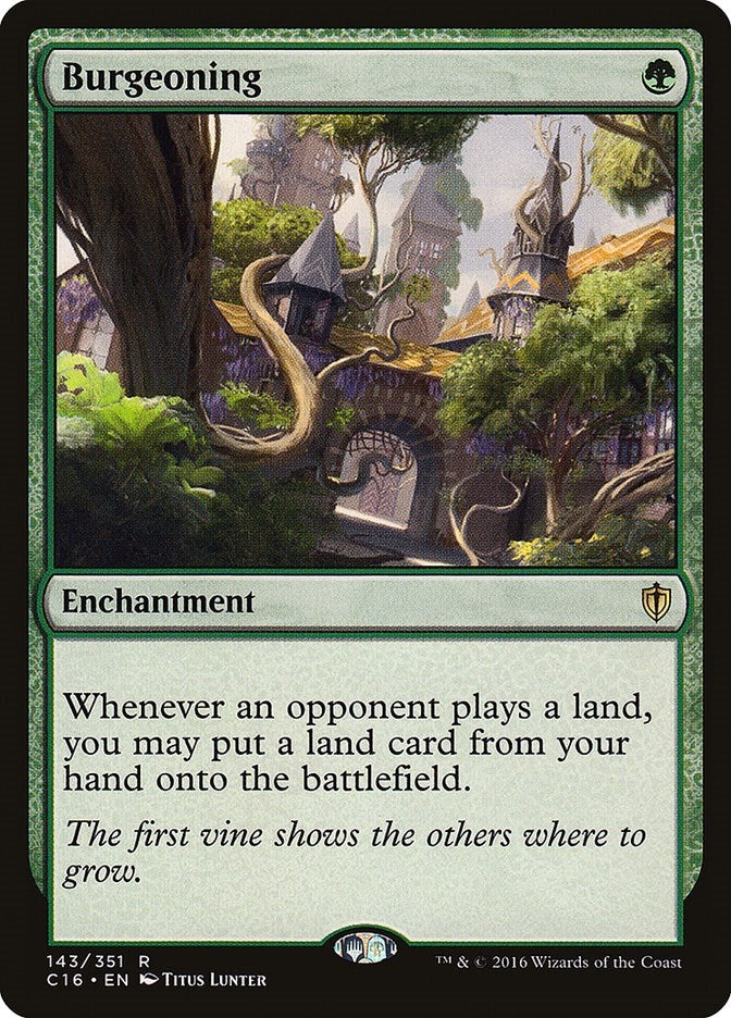 Image for Burgeoning (Commander 2016) (143) - Magic: The Gathering
