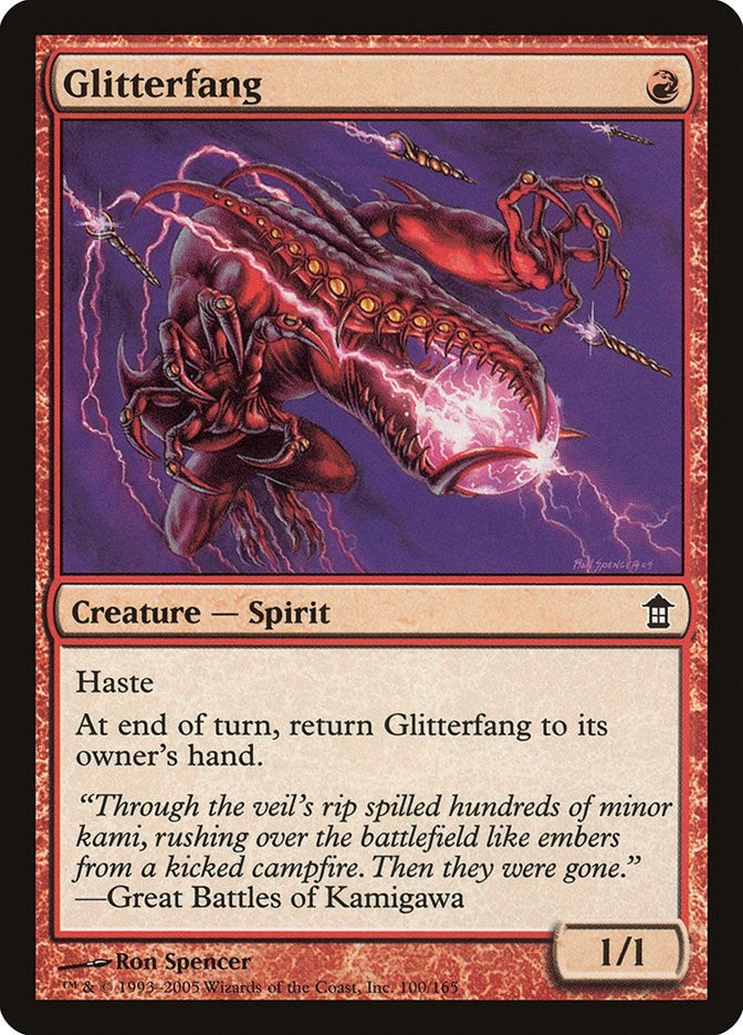 Image for Glitterfang (Saviors of Kamigawa) (100) - Magic: The Gathering