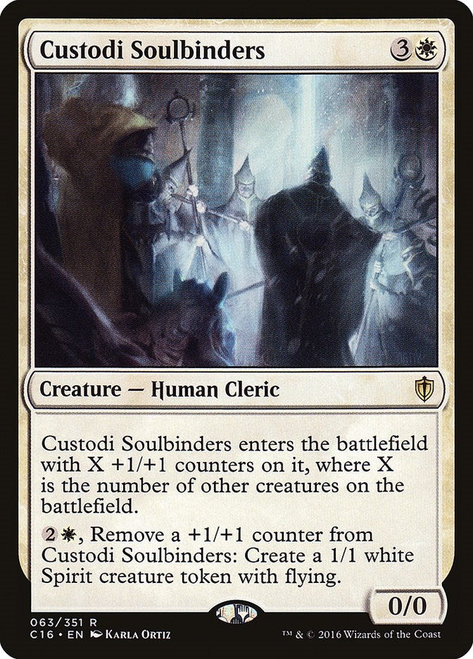 Image for Custodi Soulbinders (Commander 2016) (63) - Magic: The Gathering