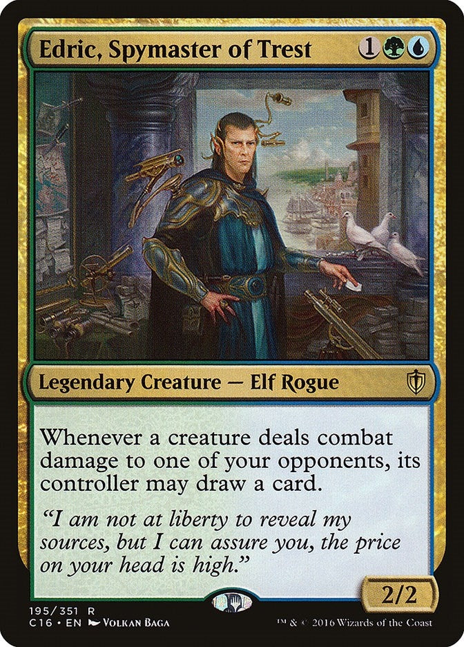 Image for Edric, Spymaster of Trest (Commander 2016) (195) - Magic: The Gathering