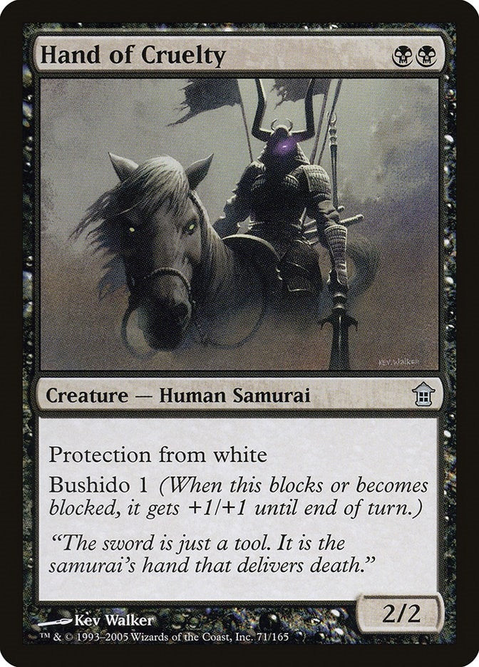 Image for Hand of Cruelty (Saviors of Kamigawa) (71) - Magic: The Gathering