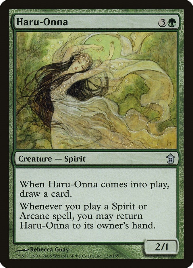 Image for Haru-Onna (Saviors of Kamigawa) (132) - Magic: The Gathering