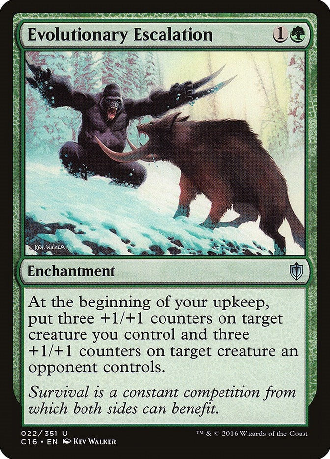 Image for Evolutionary Escalation (Commander 2016) (22) - Magic: The Gathering