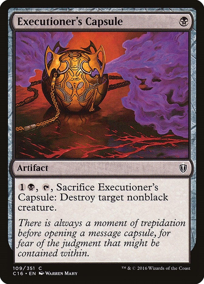 Image for Executioner's Capsule (Commander 2016) (109) - Magic: The Gathering