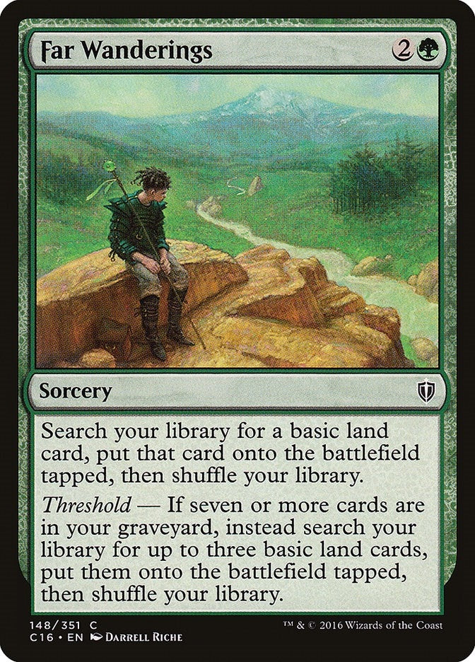 Image for Far Wanderings (Commander 2016) (148) - Magic: The Gathering