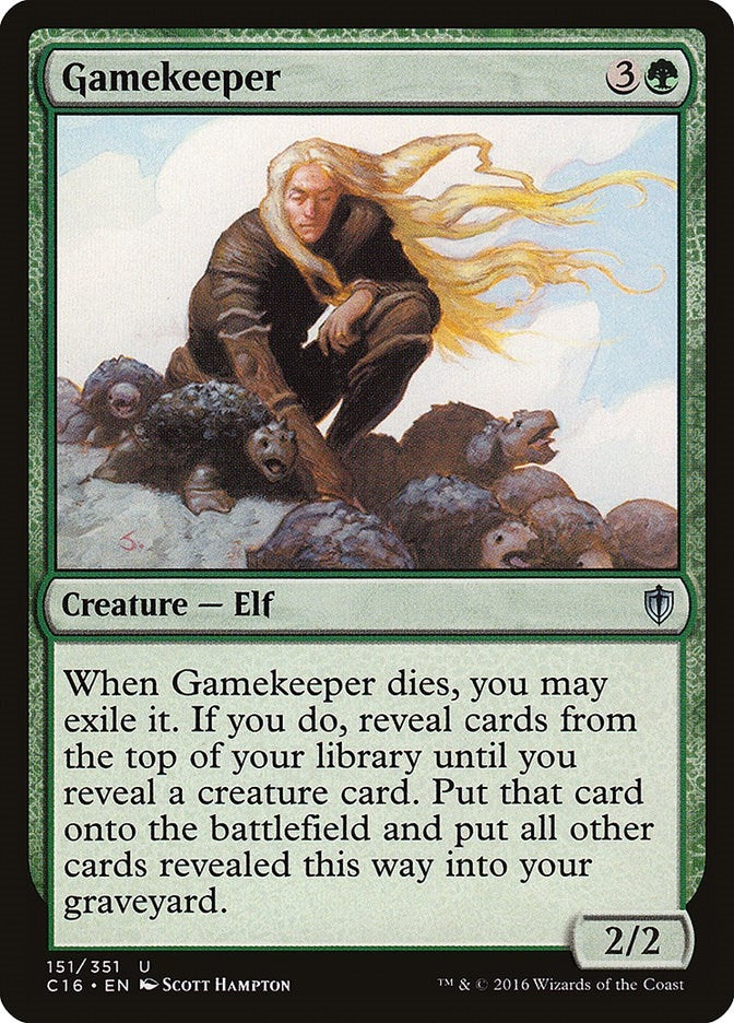Image for Gamekeeper (Commander 2016) (151) - Magic: The Gathering