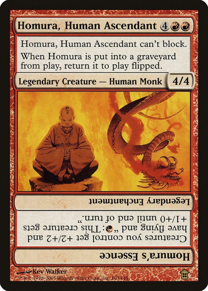 Image for Homura, Human Ascendant (Saviors of Kamigawa) (103) - Magic: The Gathering