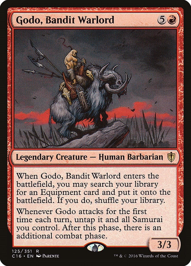 Image for Godo, Bandit Warlord (Commander 2016) (125) - Magic: The Gathering