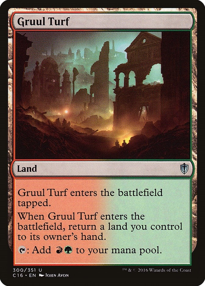 Image for Gruul Turf (Commander 2016) (300) - Magic: The Gathering