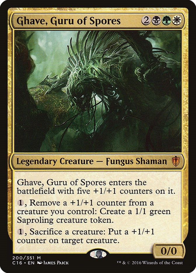 Image for Ghave, Guru of Spores (Commander 2016) (200) - Magic: The Gathering