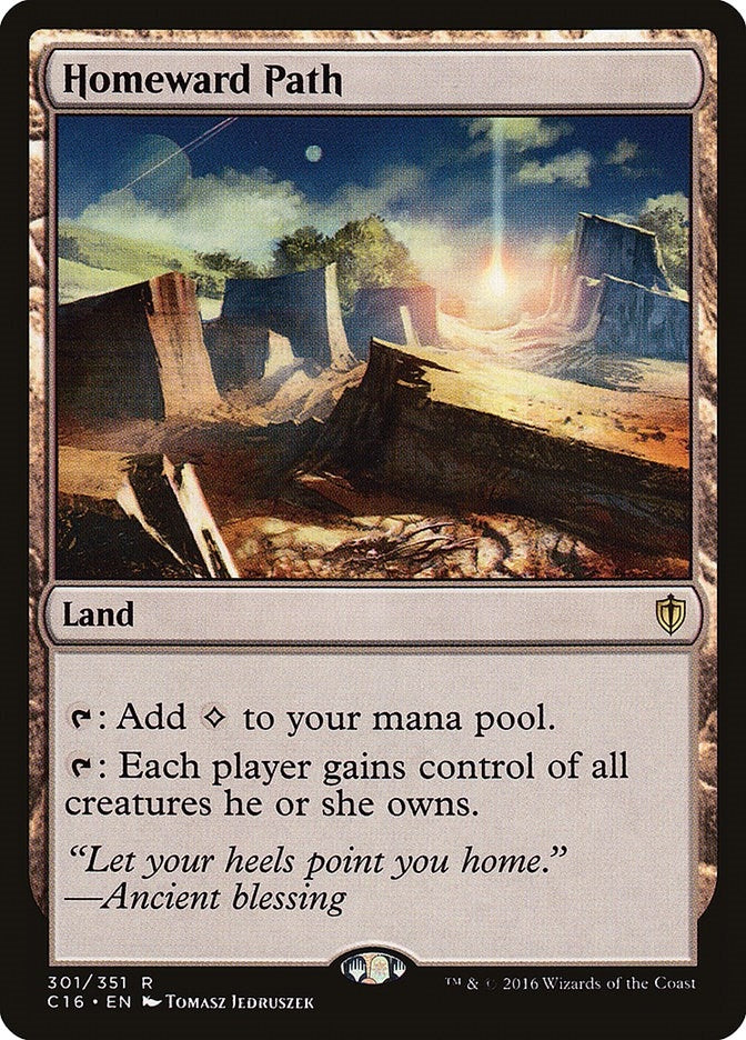 Image for Homeward Path (Commander 2016) (301) - Magic: The Gathering