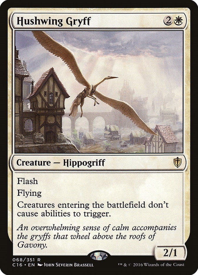 Image for Hushwing Gryff (Commander 2016) (68) - Magic: The Gathering