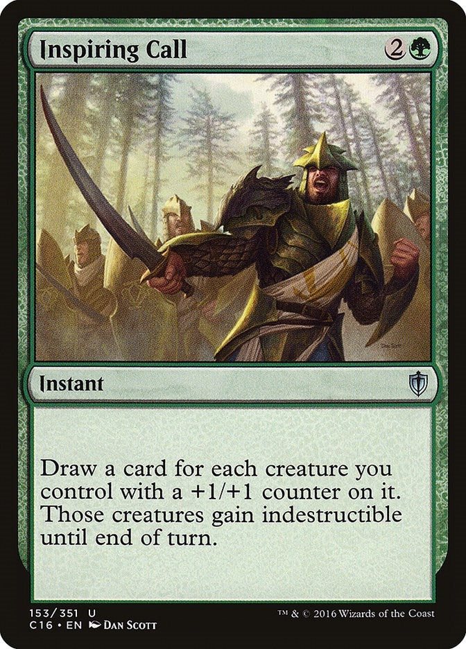 Image for Inspiring Call (Commander 2016) (153) - Magic: The Gathering