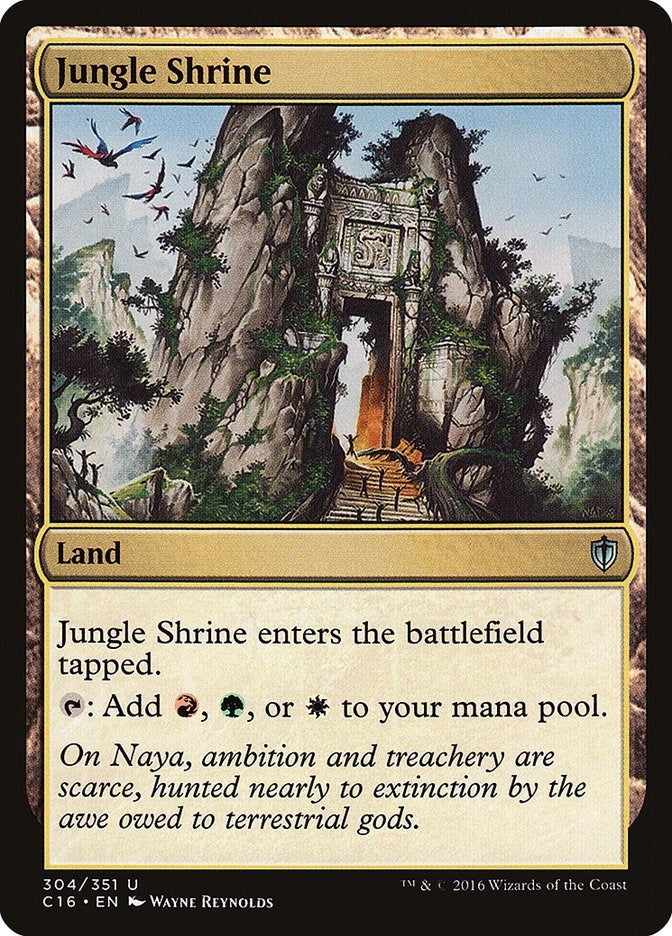 Image for Jungle Shrine (Commander 2016) (304) - Magic: The Gathering