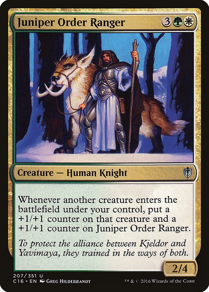 Image for Juniper Order Ranger (Commander 2016) (207) - Magic: The Gathering