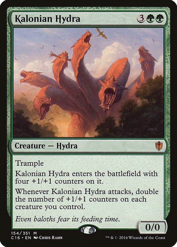 Image for Kalonian Hydra (Commander 2016) (154) - Magic: The Gathering