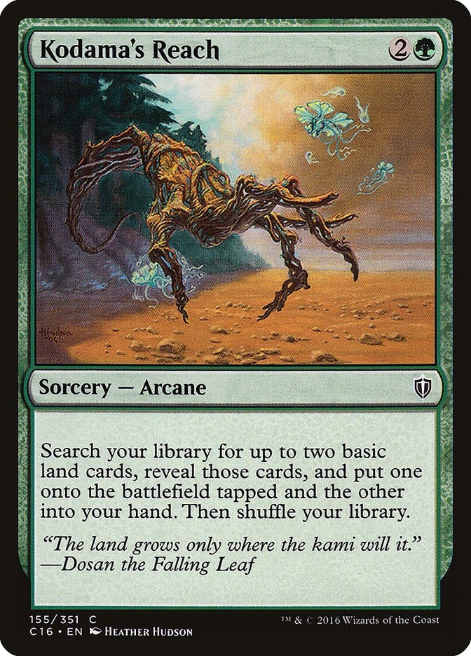 Image for Kodama's Reach (Commander 2016) (155) - Magic: The Gathering