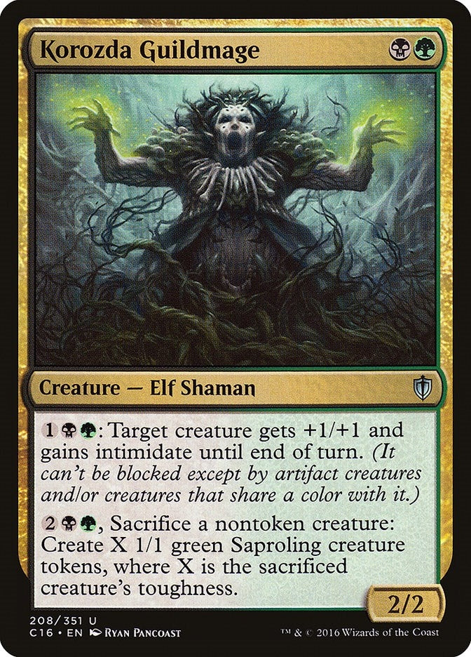 Image for Korozda Guildmage (Commander 2016) (208) - Magic: The Gathering