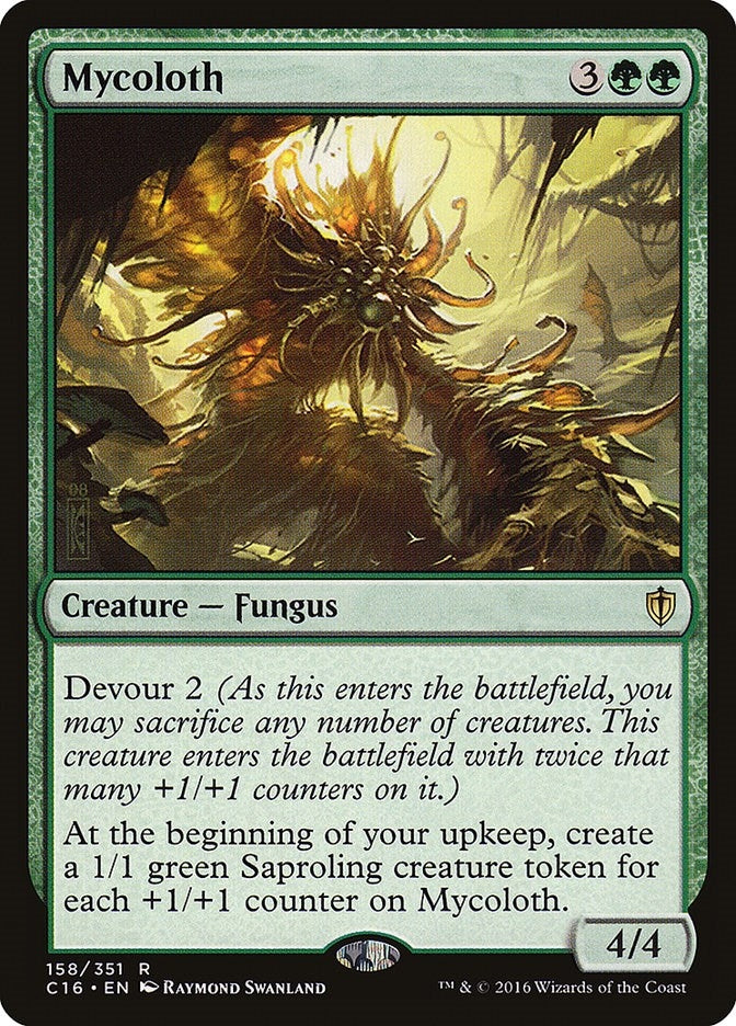 Image for Mycoloth (Commander 2016) (158) - Magic: The Gathering
