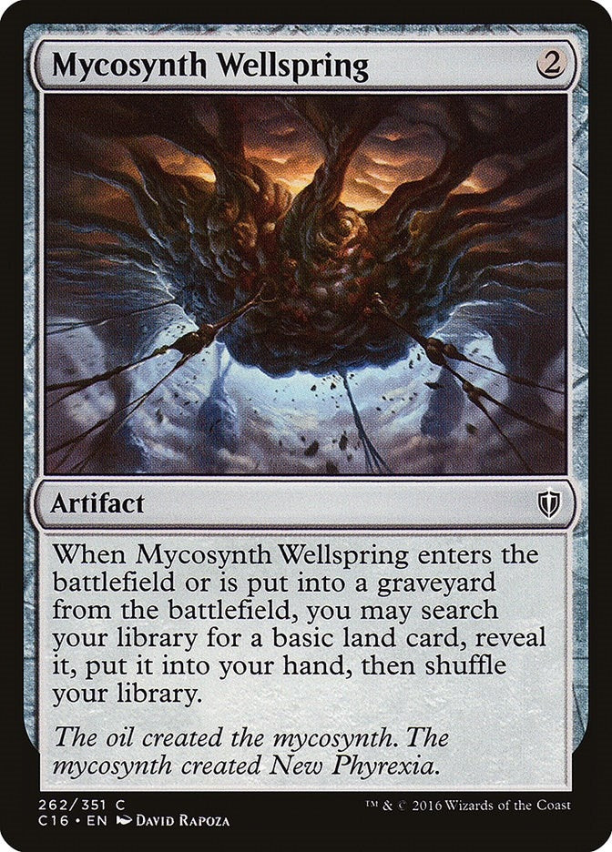 Image for Mycosynth Wellspring (Commander 2016) (262) - Magic: The Gathering