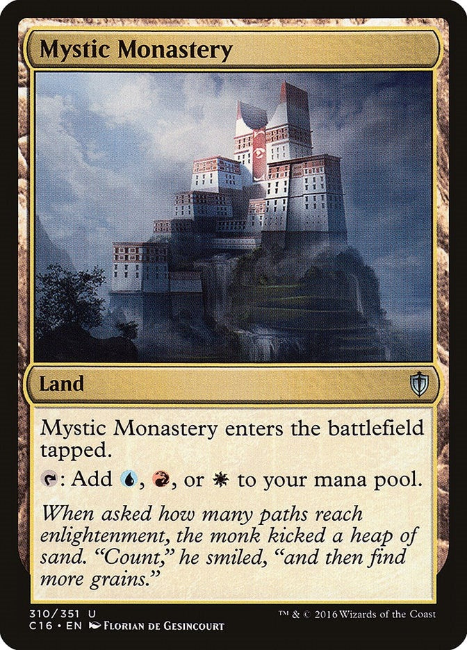 Image for Mystic Monastery (Commander 2016) (310) - Magic: The Gathering