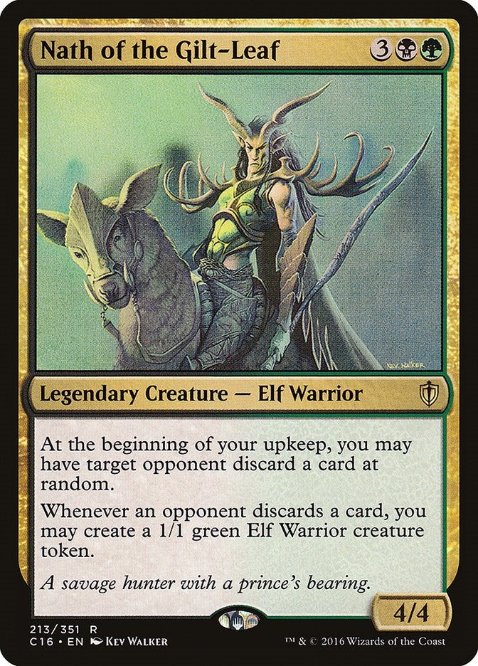 Image for Nath of the Gilt-Leaf (Commander 2016) (213) - Magic: The Gathering