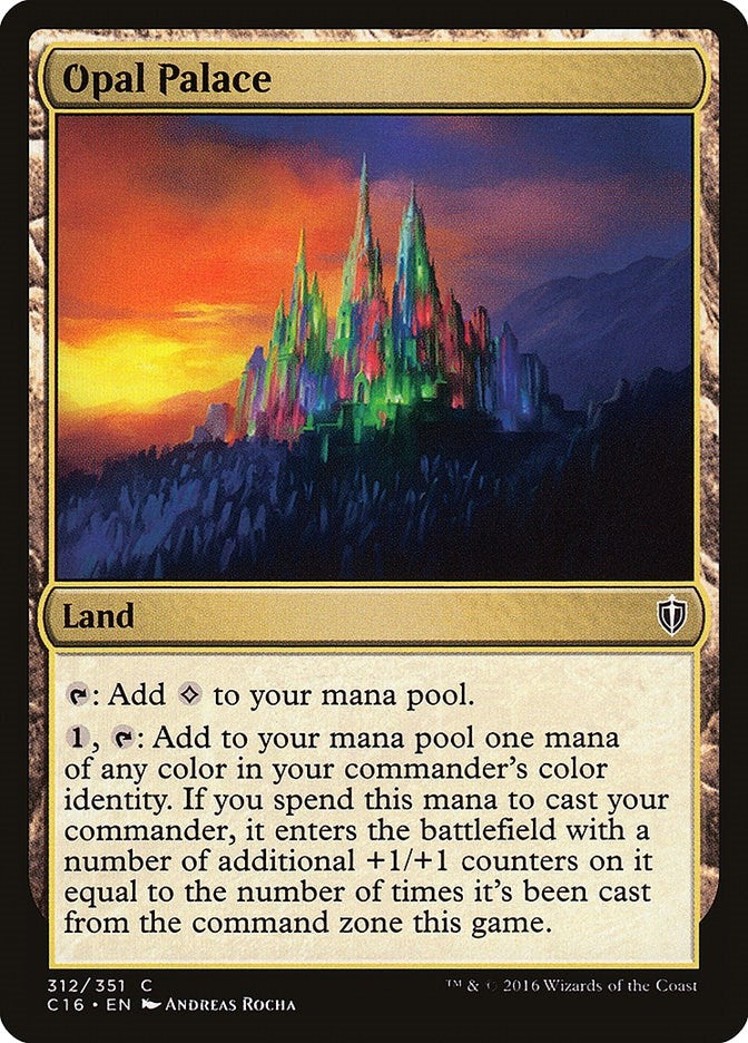 Image for Opal Palace (Commander 2016) (312) - Magic: The Gathering
