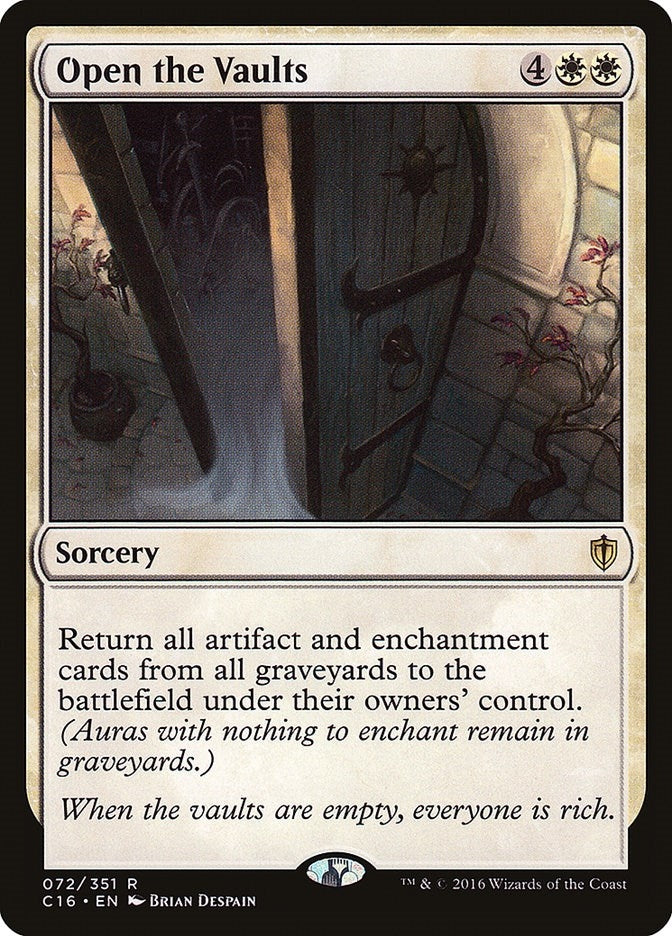 Image for Open the Vaults (Commander 2016) (72) - Magic: The Gathering
