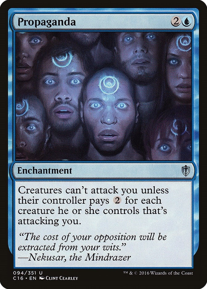 Image for Propaganda (Commander 2016) (94) - Magic: The Gathering