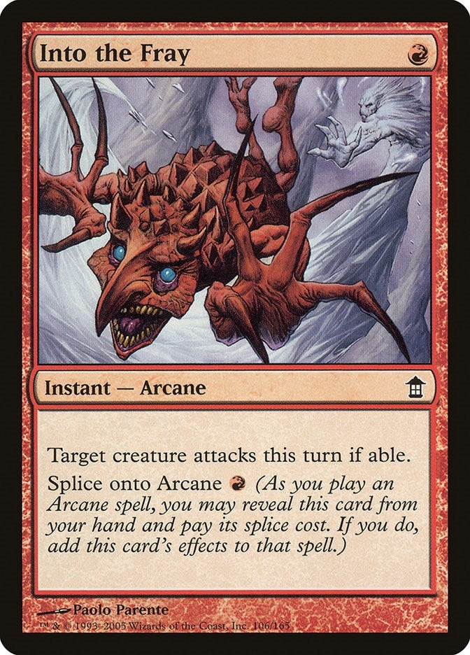 Image for Into the Fray (Saviors of Kamigawa) (106) - Magic: The Gathering