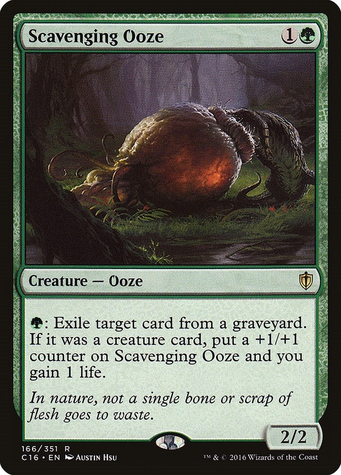 Image for Scavenging Ooze (Commander 2016) (166) - Magic: The Gathering