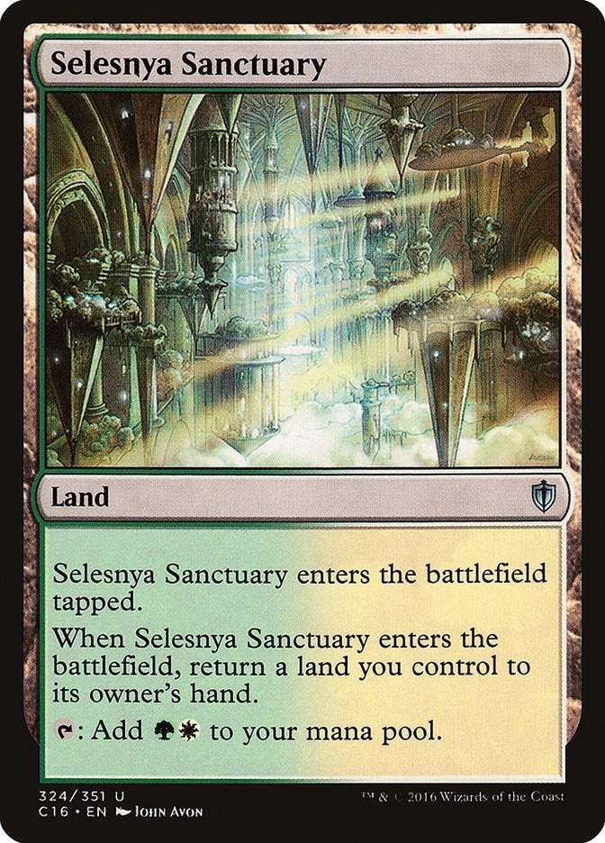 Image for Selesnya Sanctuary (Commander 2016) (324) - Magic: The Gathering