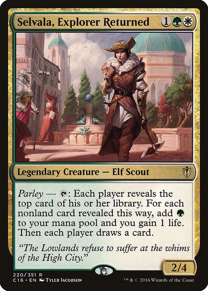 Image for Selvala, Explorer Returned (Commander 2016) (220) - Magic: The Gathering