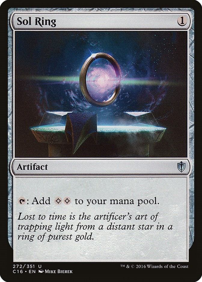 Image for Sol Ring (Commander 2016) (272) - Magic: The Gathering