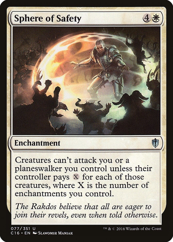 Image for Sphere of Safety (Commander 2016) (77) - Magic: The Gathering