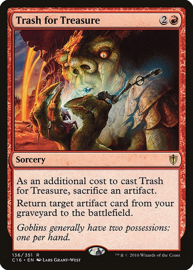 Image for Trash for Treasure (Commander 2016) (136) - Magic: The Gathering