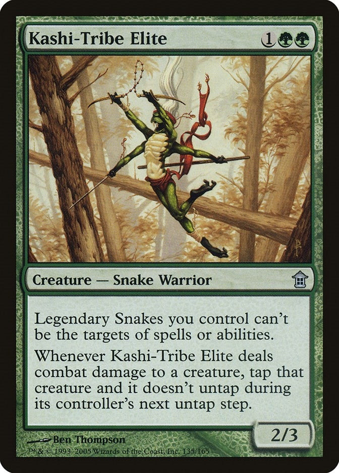 Image for Kashi-Tribe Elite (Saviors of Kamigawa) (135) - Magic: The Gathering