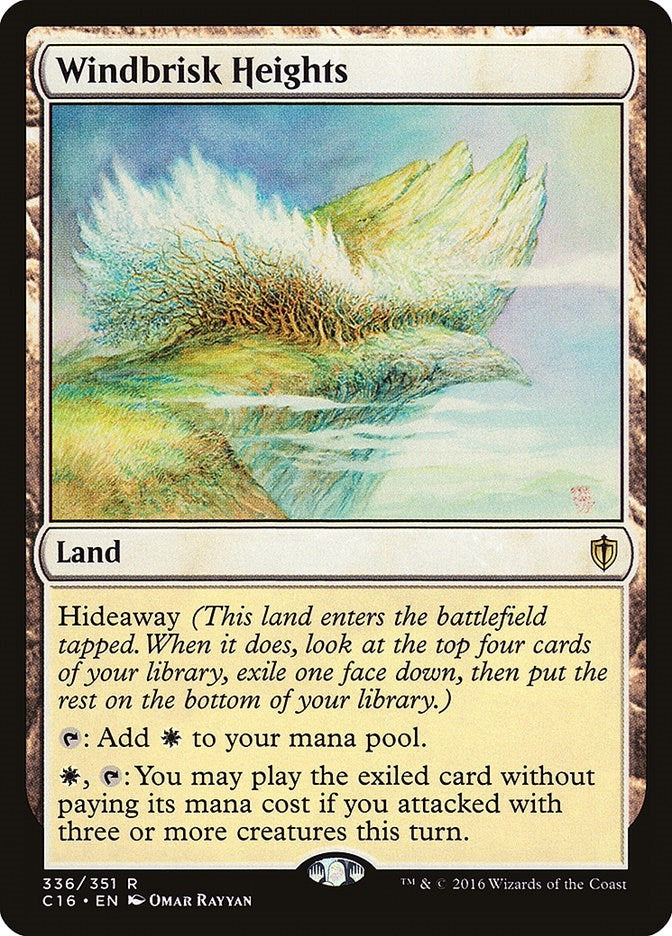 Image for Windbrisk Heights (Commander 2016) (336) - Magic: The Gathering